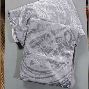 Damask Velvet Pillow Case Set